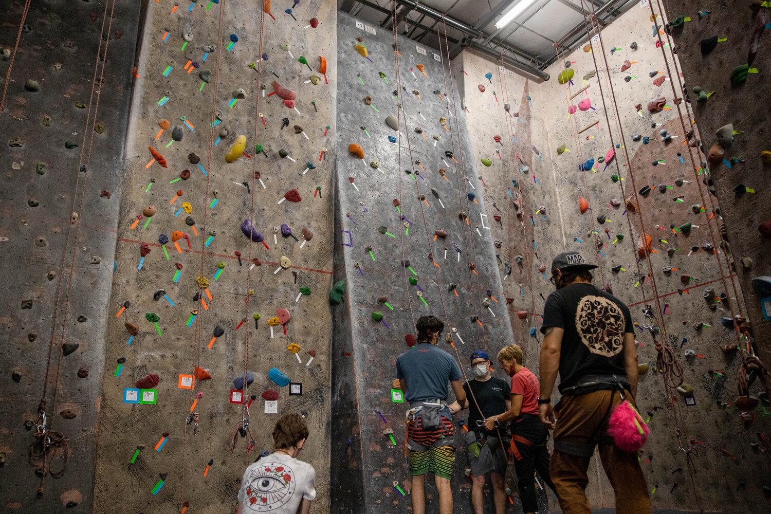 Las vegas indoor rock climbing